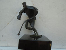 Sculpture bronze hockeur d'occasion  Saint-Marcellin-en-Forez