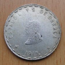 MEXICO, OAXACA : 2 Pesos (Dos) 1915 *** SILVER *** Top *** RARE *** comprar usado  Enviando para Brazil