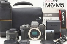 Kit de lentes Canon EOS M5 EF-M 15-45 IS STM 296107 comprar usado  Enviando para Brazil