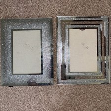 Glittered photo frame for sale  CHESTER