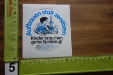 Alter aufkleber spielzeug gebraucht kaufen  Kupferberg