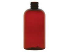 8 oz. Garrafa redonda âmbar PET Boston SEM TAMPAS - Acabamento 24/410 (pacote com 1, 2 e 4) comprar usado  Enviando para Brazil