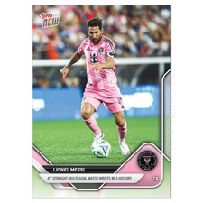 2025 Topps Now MLS #61 Lionel Messi Inter Miami CF PRÉ-VENDA, usado comprar usado  Enviando para Brazil