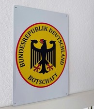 Schild botschaft konsulat gebraucht kaufen  Heiligenhaus