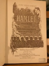 Ambroise thomas partition d'occasion  Rennes