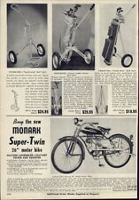 1953 PAPER AD Monark Super Twin 26" Silver King Motor Bike Motocicleta Deluxe  comprar usado  Enviando para Brazil