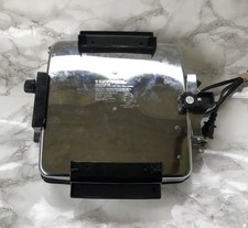Chapa de ferro elétrica vintage Black & Decker Grill waffle padeiro aço inoxidável comprar usado Chapa de ferro elétrica vintage Black & Decker Grill waffle padeiro aço inoxidável comprar usado  Enviando para Brazil