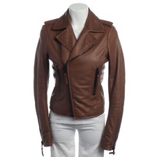 Lederjacke balenciaga braun gebraucht kaufen  Hamburg