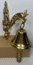 Wall mounted brass for sale  ASHFORD