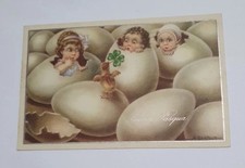 Cartolina buona pasqua usato  Genova