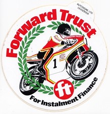 Usado, BARRY SHEENE SUZUKI FORWARD TRUST FINANCE BIKE ADESIVO PERÍODO ORIGINAL AUFKLEBER comprar usado  Enviando para Brazil