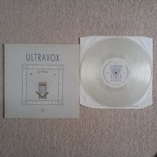 ULTRAVOX ^ HYMN ^ CLEAR VINYL ^ 1982 UK FIRST EDITION 12" EP RECORD CHS 12 2657 comprar usado  Enviando para Brazil