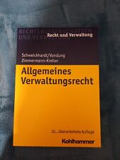 Allgemeines verwaltungsrecht r gebraucht kaufen  Berlin