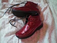 Wolky schuhe dunkelrotes gebraucht kaufen  Lüneburg