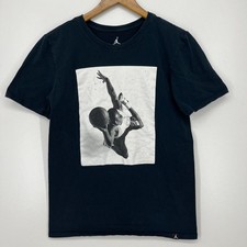 Camiseta Jordan masculina S preta logotipo basquete jumpman manga curta gola redonda comprar usado  Enviando para Brazil
