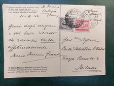 Cartolina rsi 10c. usato  Saronno