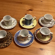 Espresso tassen bunt gebraucht kaufen  Hagen