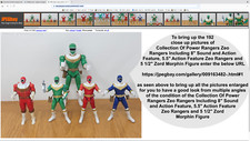 Collection power rangers for sale  NEWPORT