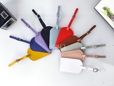 Leather luggage tags for sale  BIRMINGHAM