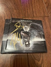 Sepultura Kairos Deluxe Edition CD/DVD (2011, Nuclear Blast) Autographed, usado comprar usado  Enviando para Brazil