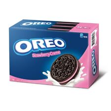 Biscoitos sanduíche OREO creme de morango Stuf: 2 caixas juntas (3 pacotes em uma caixa) comprar usado Biscoitos sanduíche OREO creme de morango Stuf: 2 caixas juntas (3 pacotes em uma caixa) comprar usado  Enviando para Brazil