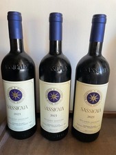 Bottiglie sassicaia 2021 usato  Italia
