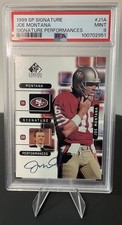 1999 Upper Deck SP Signature - Joe Montana no cartão autografado - #J1A PSA 9 Estado perfeito comprar usado  Enviando para Brazil