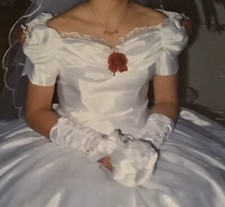 Romantisches brautkleid roten gebraucht kaufen  Gräfenhainichen