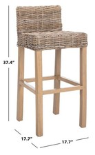 Safavieh cypress barstool for sale  Whitestown