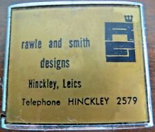 REGLA CINTA MÉTRICA BARLOW RAWLE AND SMITH DESIGNS HICKLEY, LEICS, HICKLEY 2579 segunda mano  Embacar hacia Mexico