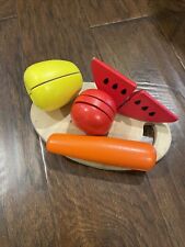 Tábua de corte de madeira com quatro vegetais Melissa & Doug comprar usado  Enviando para Brazil