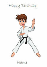 Karate card personalise for sale  LEE-ON-THE-SOLENT