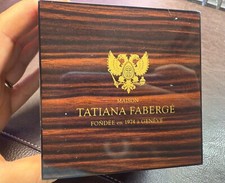Scatola tatiana fabergé usato  Roma
