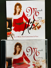 CD assinado por Mariah Carey All I Want For Christmas Is You.   Novo em folha. comprar usado  Enviando para Brazil