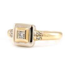 Verlobungsring diamantring gel gebraucht kaufen  Berlin