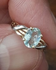 Anello con acquamarina usato  Latina