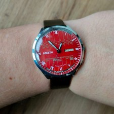 Relógio soviético calendário perpétuo Raketa vermelho ROCKET COLLEGE USSR 2628.H comprar usado  Enviando para Brazil