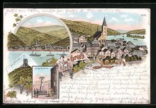 Lithographie lorch rheingau gebraucht kaufen  Berlin