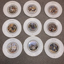 Coalport christmas plates for sale  EYEMOUTH