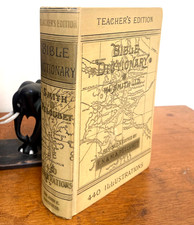1884 A Bible Dictionary; Teacher’s Edition, W Smith, Peloubet, Illustrated, Maps comprar usado 1884 A Bible Dictionary; Teacher’s Edition, W Smith, Peloubet, Illustrated, Maps comprar usado  Enviando para Brazil