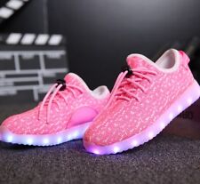 Tênis unissex LED de cano alto sapatos iluminados USB luminoso sapatos recarregáveis comprar usado  Enviando para Brazil