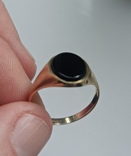 9ct gold onyx for sale  STOURBRIDGE