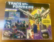The Goldbergs Tela Usada Transformers Prop! 1987 Sixshot com caixa Vintage G1 Raro, usado comprar usado  Enviando para Brazil