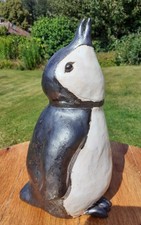 Gartenfigur teichfigur pinguin gebraucht kaufen  Deutschland