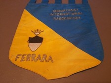 Gagliardetto ricamato vintage usato  Genova