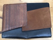 Anuschka echtleder clutch gebraucht kaufen  Mainz-Kastel
