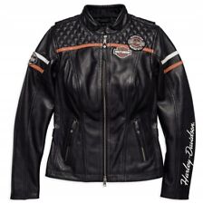 HARLEY DAVIDSON rozm. S Miss Enthusiast Damska Triple Vent Skórzana kurtka CE na sprzedaż  PL