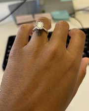 Charles colvard moissanite for sale  Utica