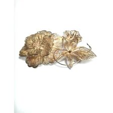 Filigree flower silver for sale  SWANSEA