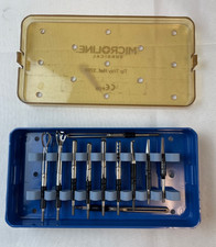 Conjunto de 11 dissecadores de grampos laparoscópicos Pentax Microline com estojo de laparoscopia comprar usado Conjunto de 11 dissecadores de grampos laparoscópicos Pentax Microline com estojo de laparoscopia comprar usado  Enviando para Brazil